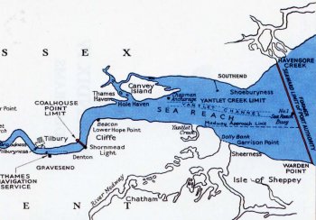River Thames Depth Chart